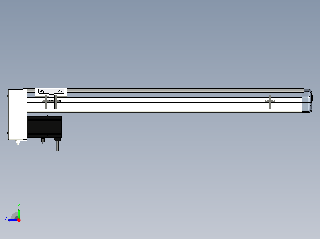 Toyo东佑达直线模组-ETH12-600-BM-200W右视图