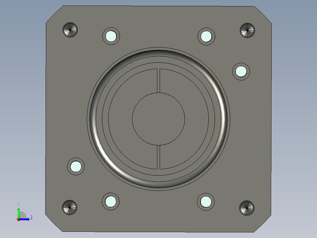 直齿PLF160-L1-LC 42-114.3-200-M12.stp左视图