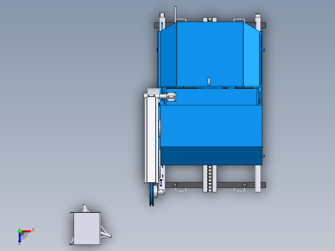 WS绳锯机635554===195俯视图