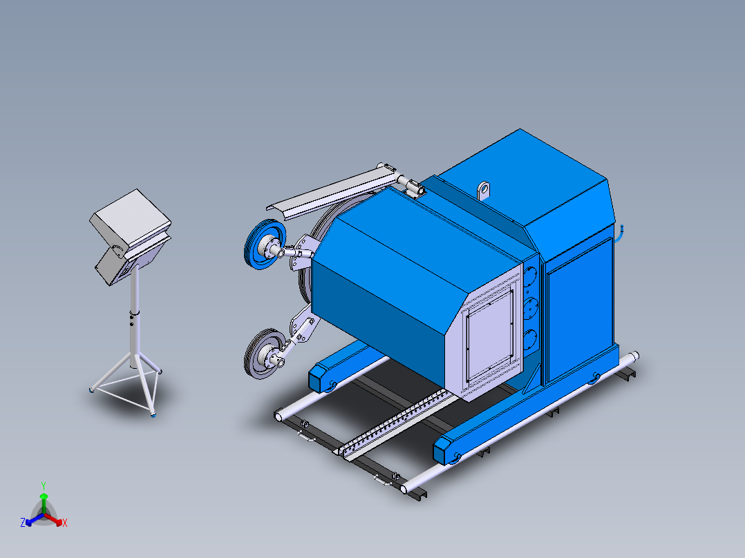 WS绳锯机635554===195正等轴测图