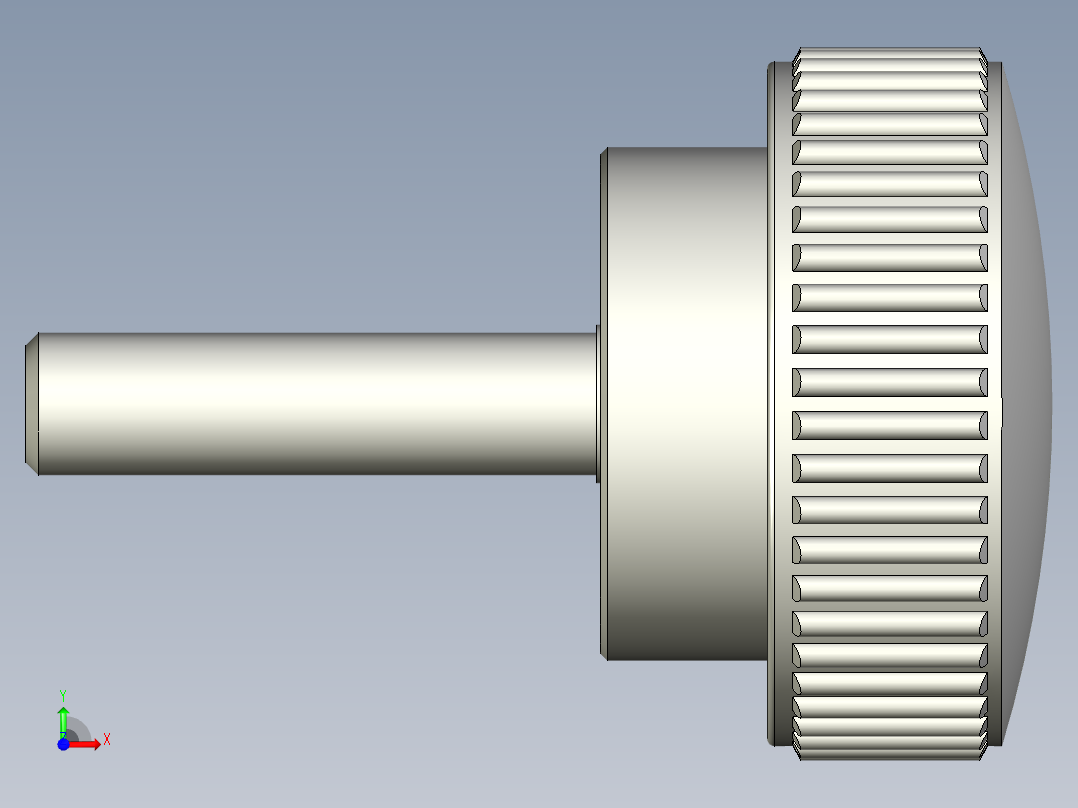 把手(凸紋)B.193p,B.193S-P-INOX-3D多系列多零件图纸模型前视图
