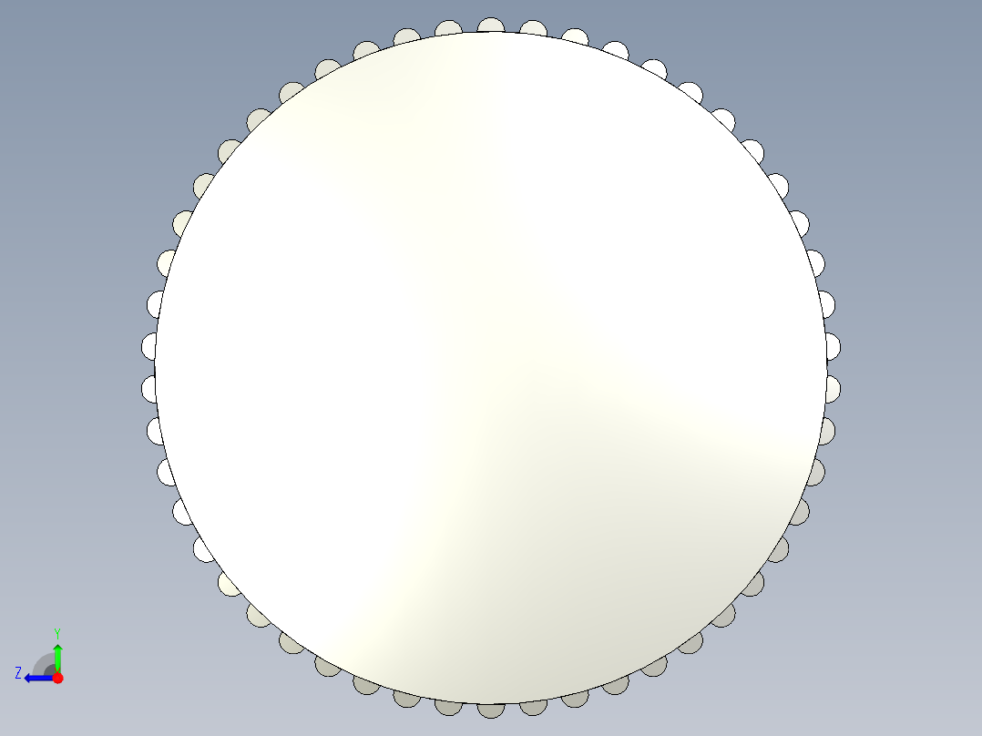 把手(凸紋)B.193p,B.193S-P-INOX-3D多系列多零件图纸模型右视图