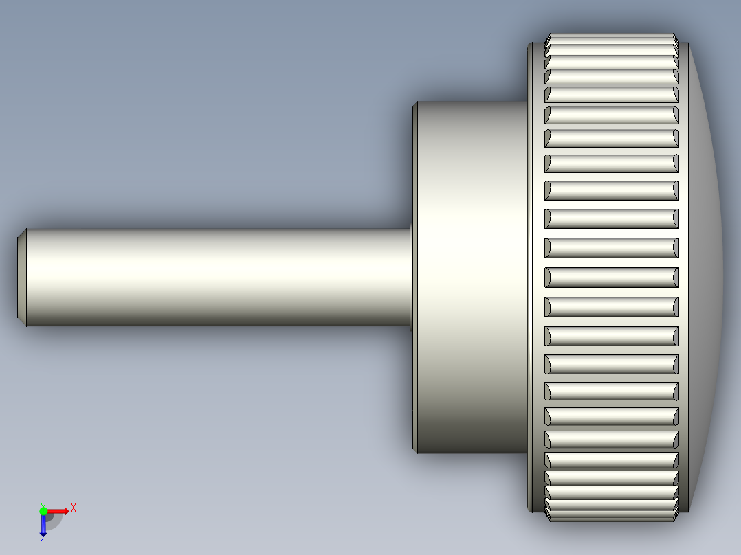 把手(凸紋)B.193p,B.193S-P-INOX-3D多系列多零件图纸模型俯视图