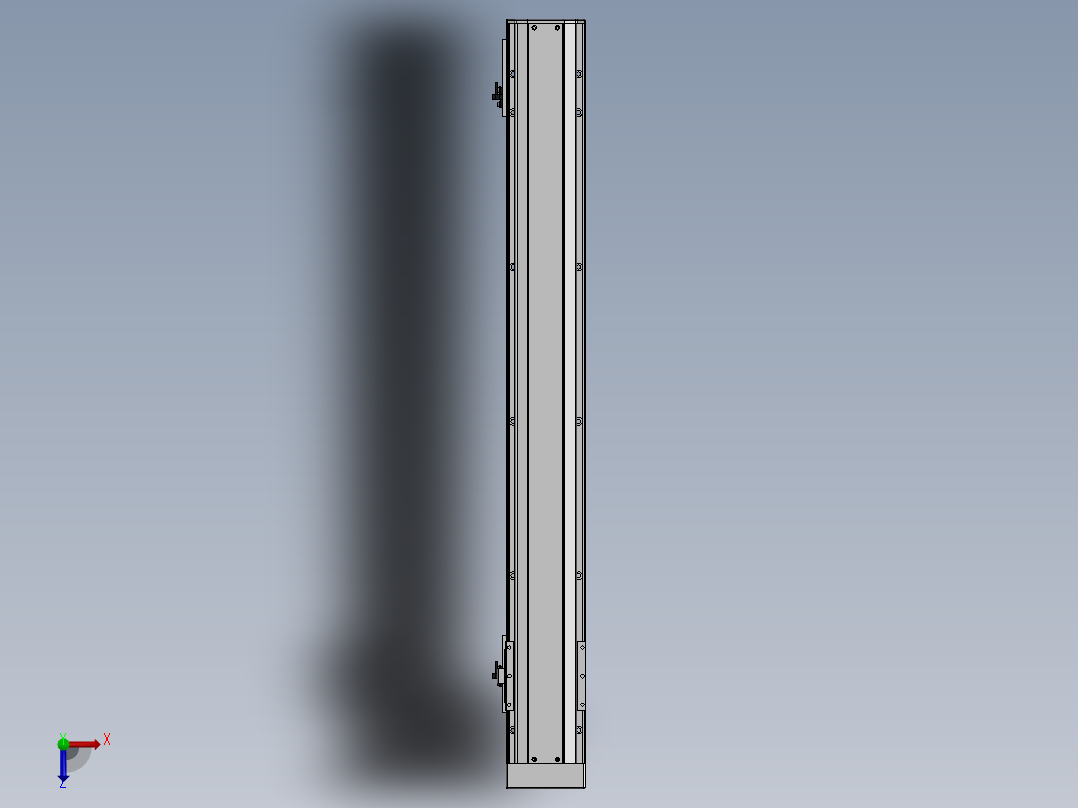 精密模组MY120-T10-750L-BM-P20B-C4-C俯视图