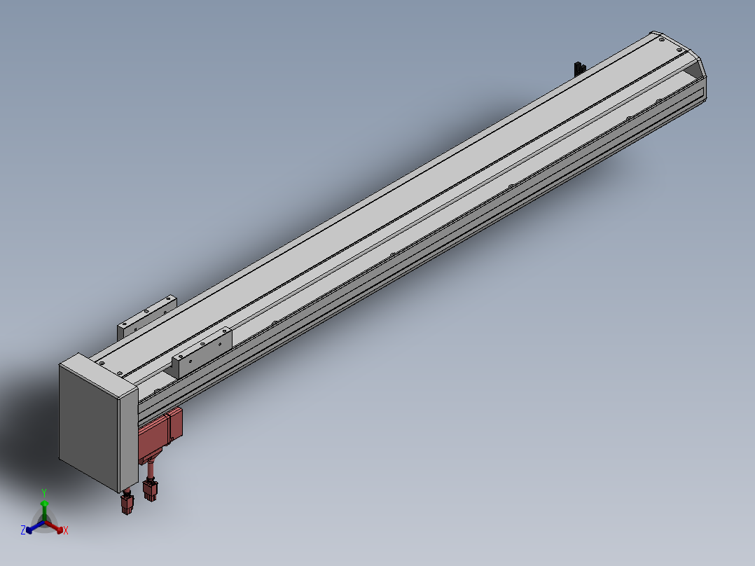 精密模组MY120-T10-750L-BM-P20B-C4-C正等轴测图