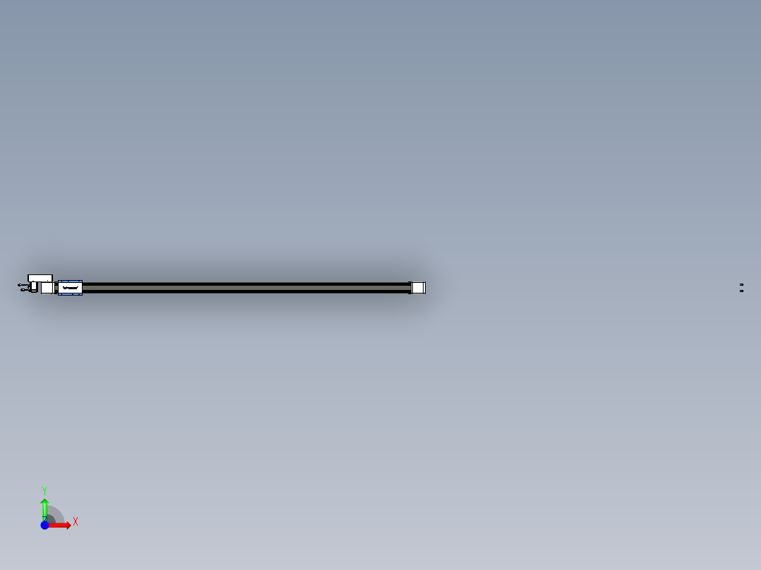 威洛博LB.GB同步带传动--欧规系列GB8-L96-S2450-BR-P40前视图