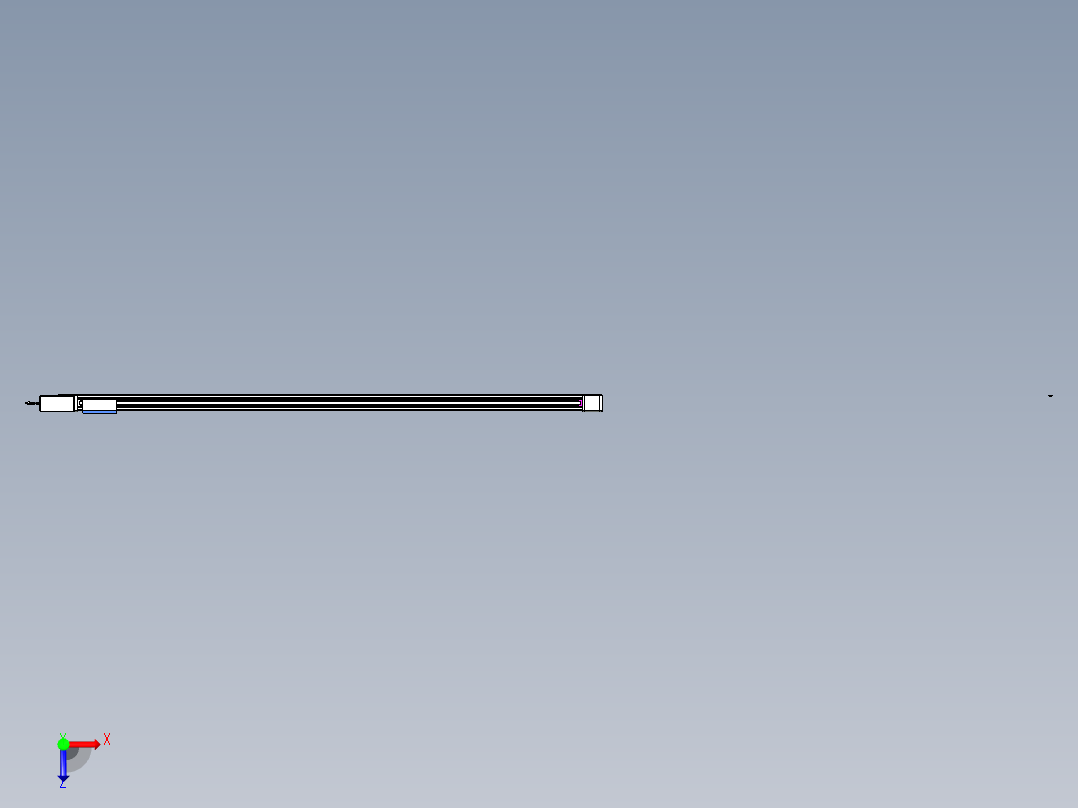 威洛博LB.GB同步带传动--欧规系列GB8-L96-S2450-BR-P40俯视图