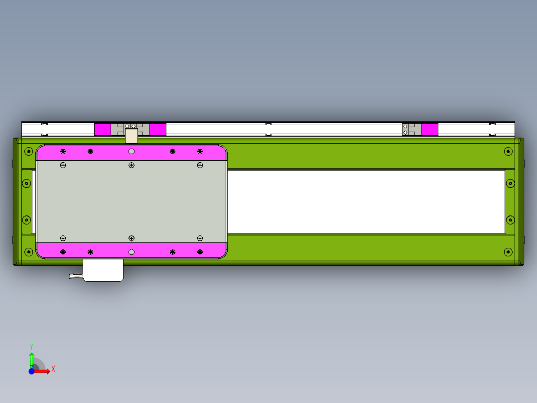 威洛博LC系列3d模型模组LC14S2Y-S300前视图