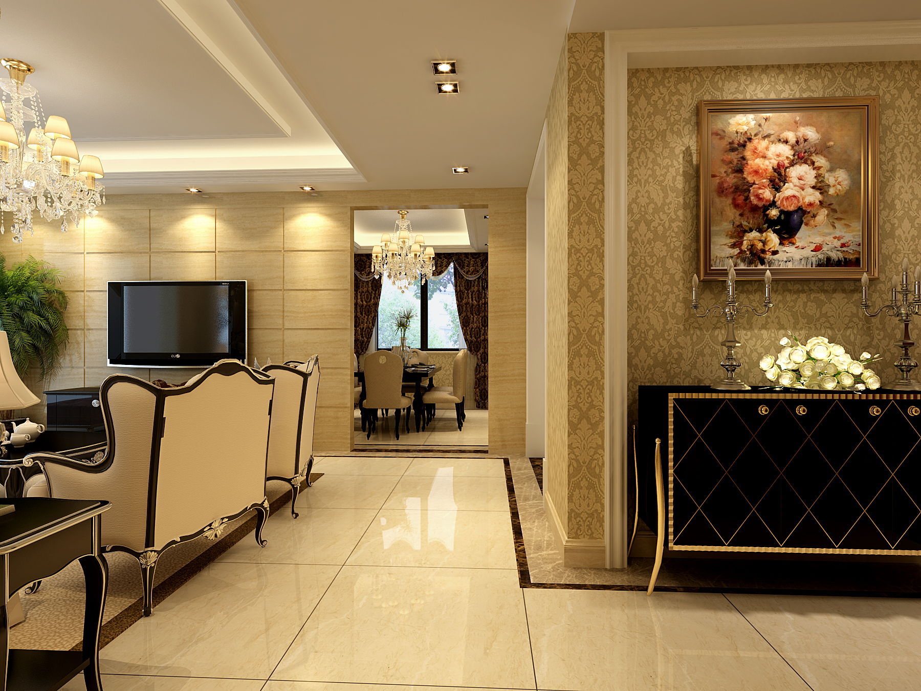 38套完整家装CAD施工图带效果图