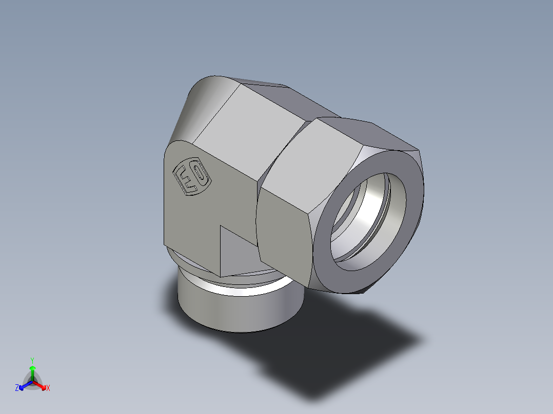 卡套式工业通用硬管接头EO_Male_stud_elbow_WE28LM71
