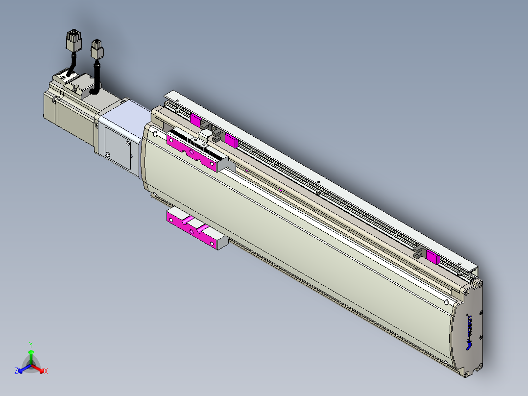 威洛博QF13-Lxx-C-S360-BC-ZP40-C3正等轴测图