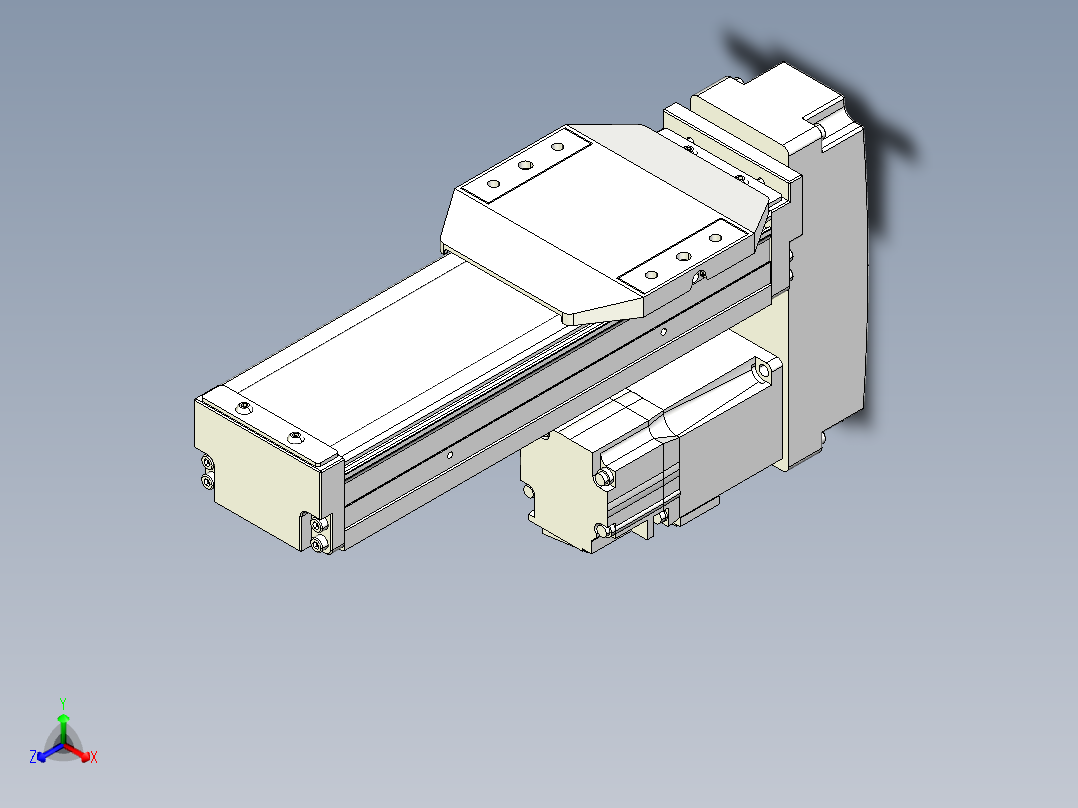 钢基模组-TPA-KCR-6005C-200A1-MP-H1正等轴测图