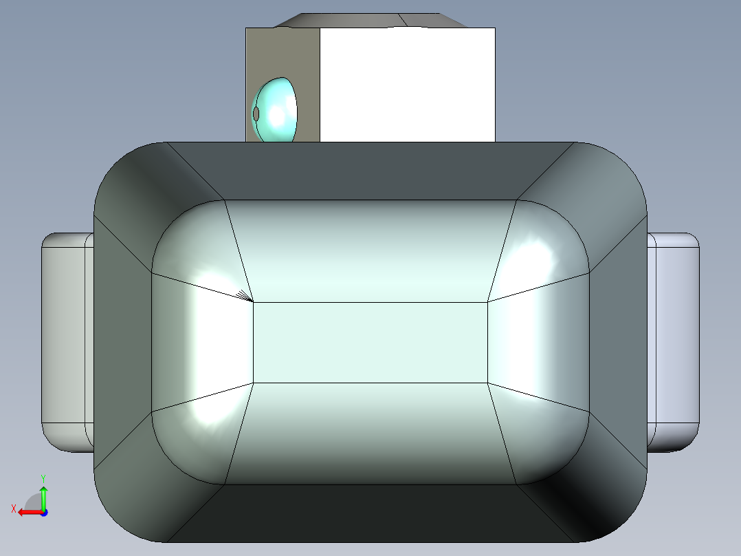 棘轮扳手后视图