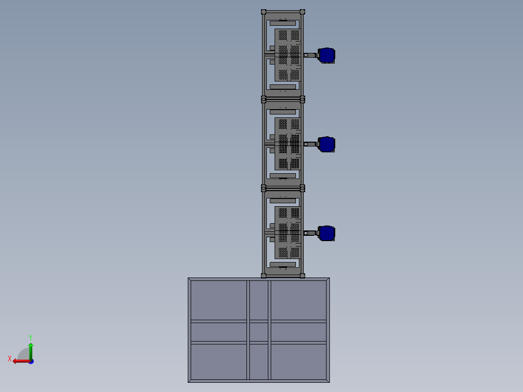 智能不锈钢焊接生产线sw17后视图