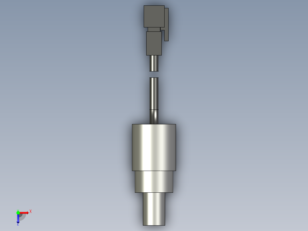 基恩士CA-DPB2_kc图纸模型俯视图