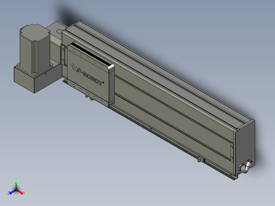 威洛博VBC17-S450-BLU-P75正等轴测图