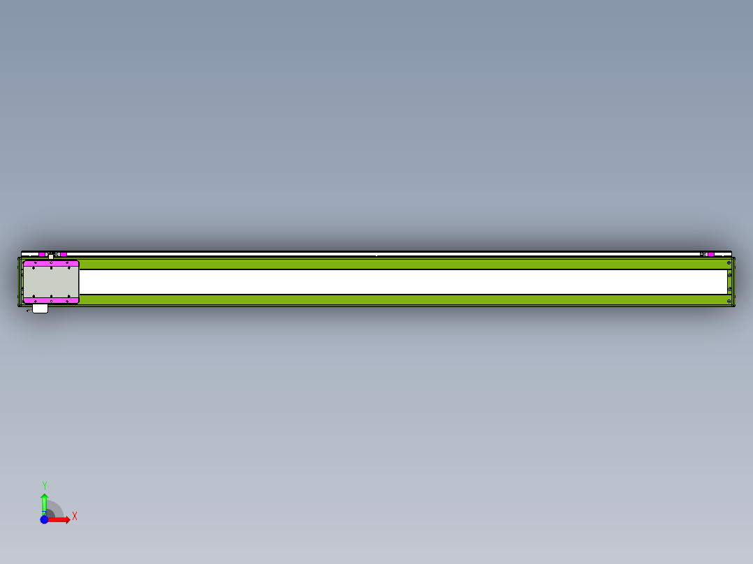 威洛博LC系列3d模型模组LC14S1Y-S1850前视图