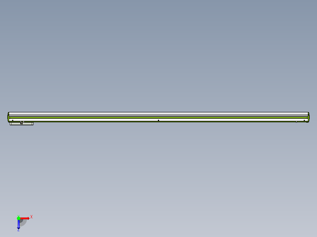 威洛博LC系列3d模型模组LC14S1Y-S1850俯视图