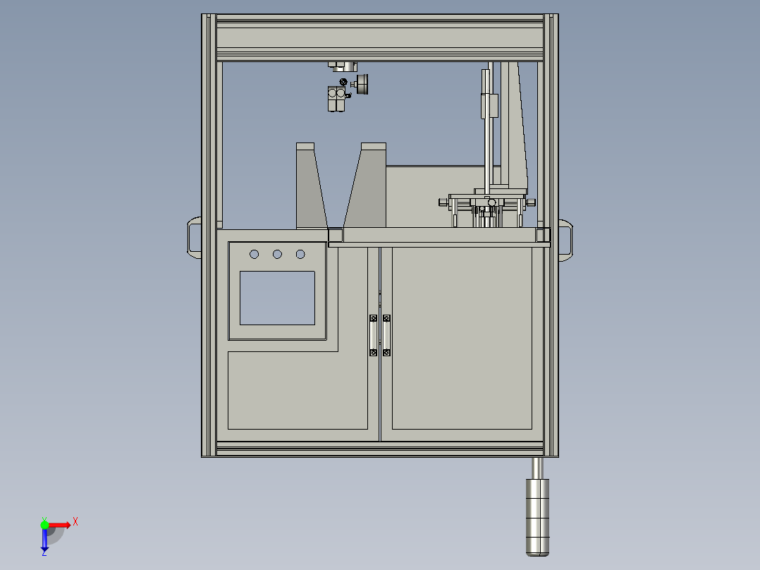 玩具烫字设备俯视图
