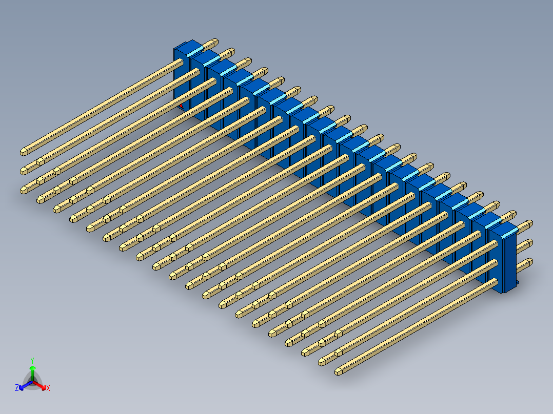 彩色公头100mil（2.54mm）系列-DS1021_blue_3x20p_100mil_Type43_rev1.0