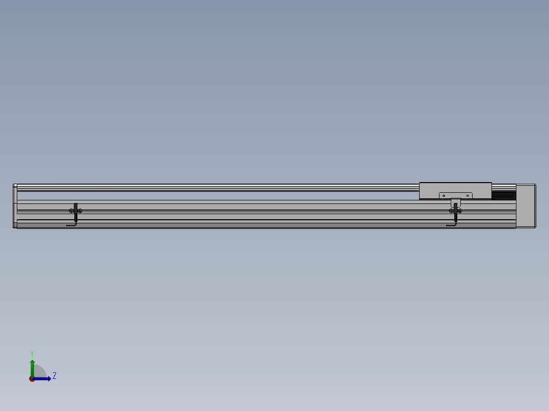 精密模组MY170-T10-800L-BL-P40B-C4-C左视图