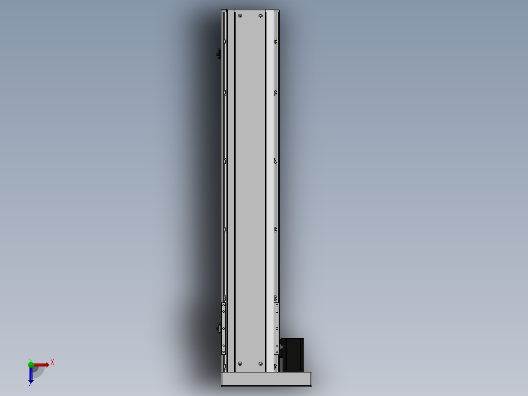 精密模组MY170-T10-800L-BL-P40B-C4-C俯视图