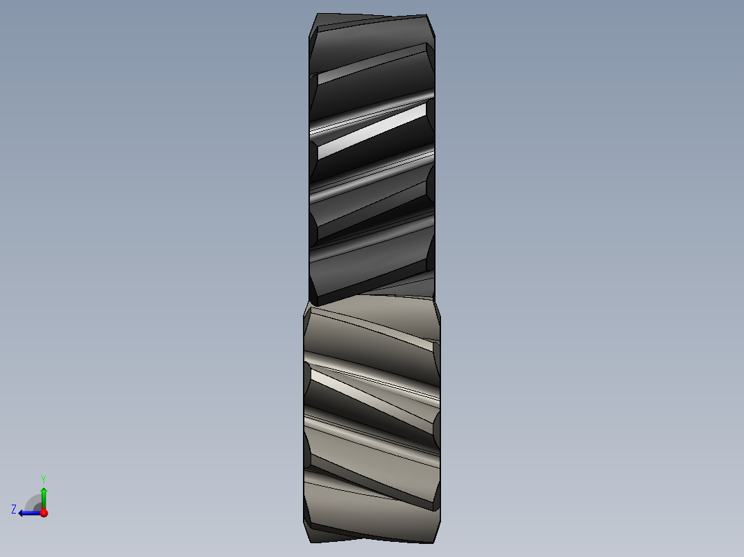 齿轮啮合 (72)右视图