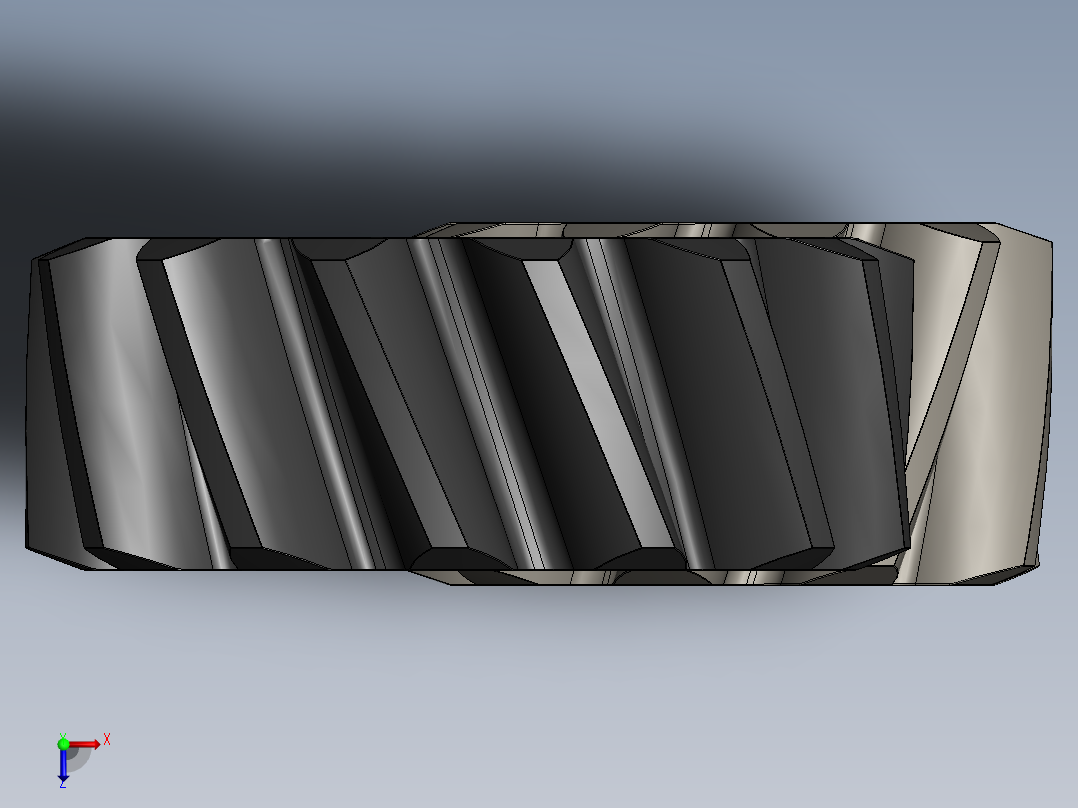 齿轮啮合 (72)俯视图