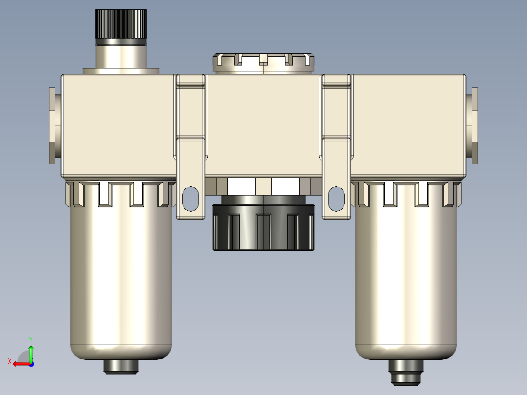油水分离器GC系列7款后视图