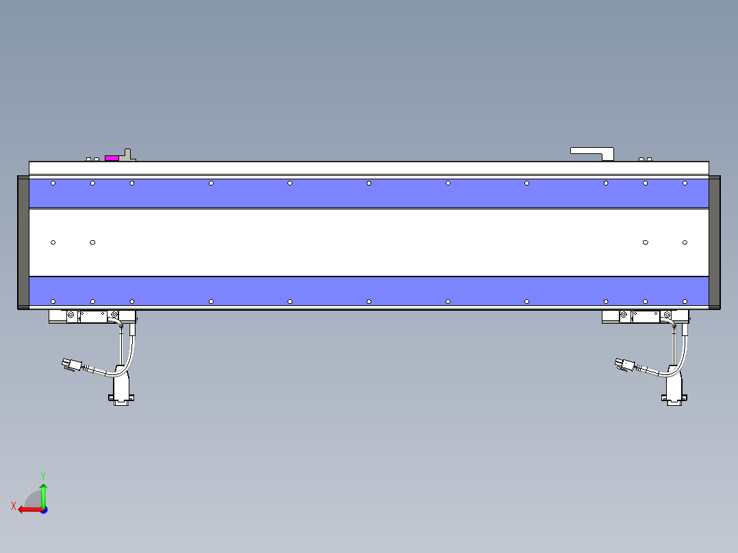 威洛博VL系列3d模型模组2VL17E1Y-S550后视图
