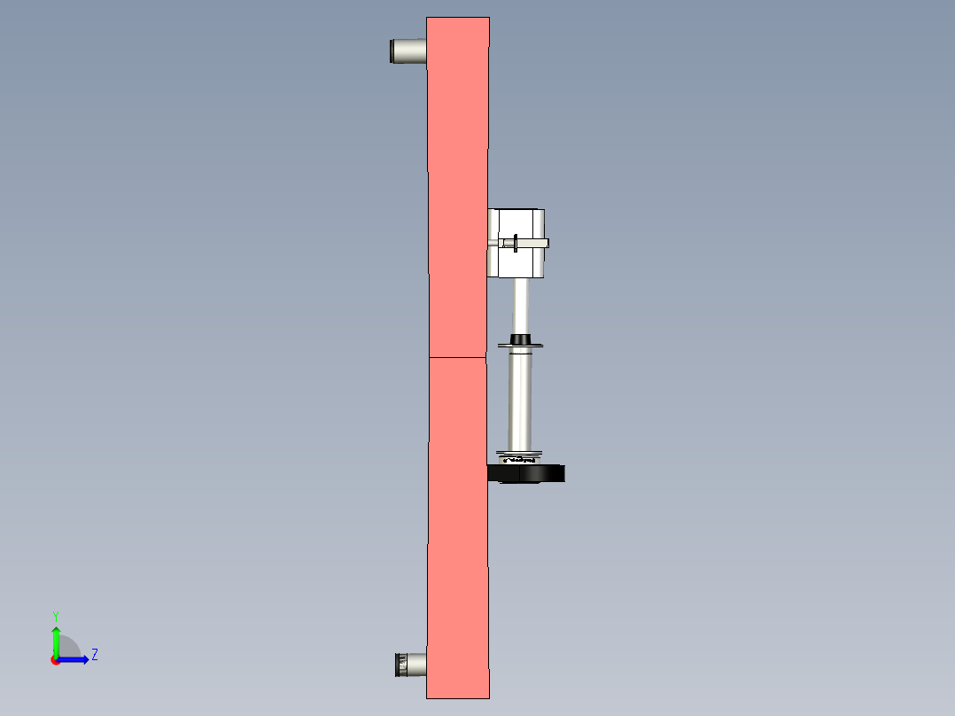 蜘蛛相机绞车样机--igs左视图
