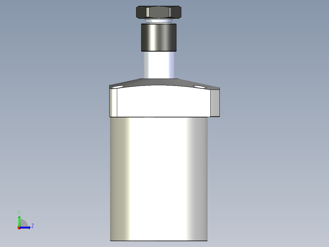 KOSMEKWHE4000-2SR多系列多零件图纸模型左视图