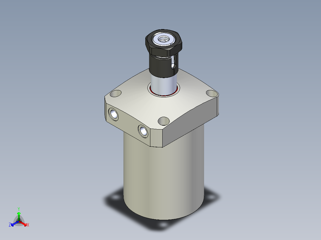 KOSMEKWHE4000-2SR多系列多零件图纸模型正等轴测图