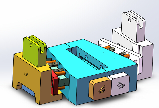 2ZY前门外水切半自动冲切机（sw18可编辑+cad+bom）