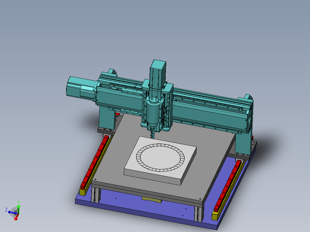 H606 3轴CNC<span style='color: red'>雕刻机</span>