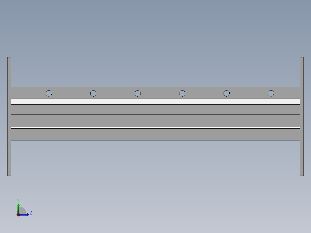 90四爪挂片左视图