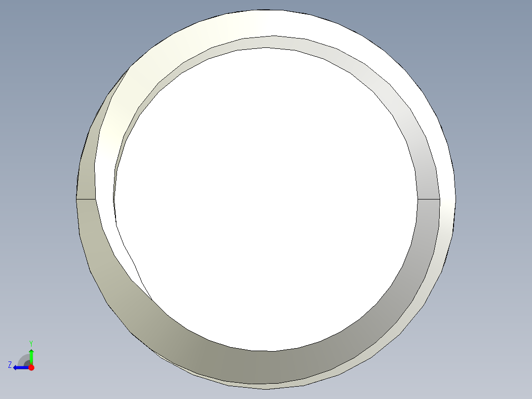 DIN 913-ISO 4026 固定螺钉-M4 L=20.STEP右视图