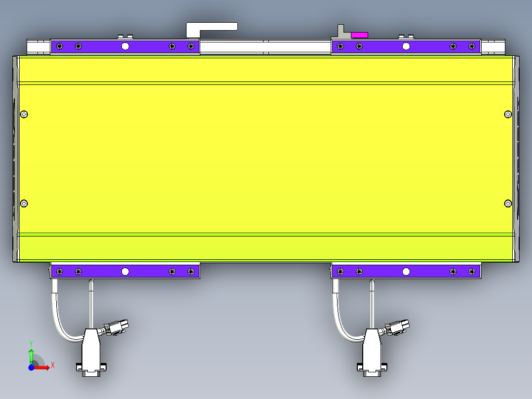 威洛博VL系列直线电机模组-2VL22H2-S100前视图
