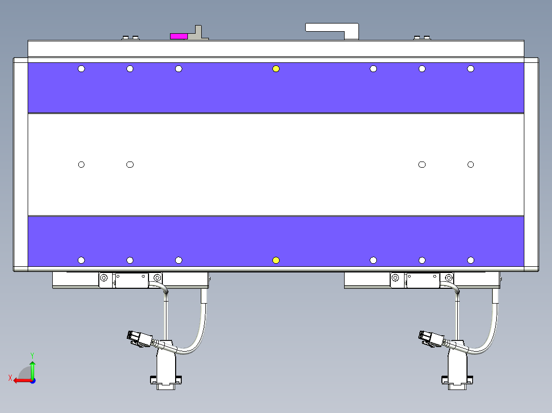 威洛博VL系列直线电机模组-2VL22H2-S100后视图