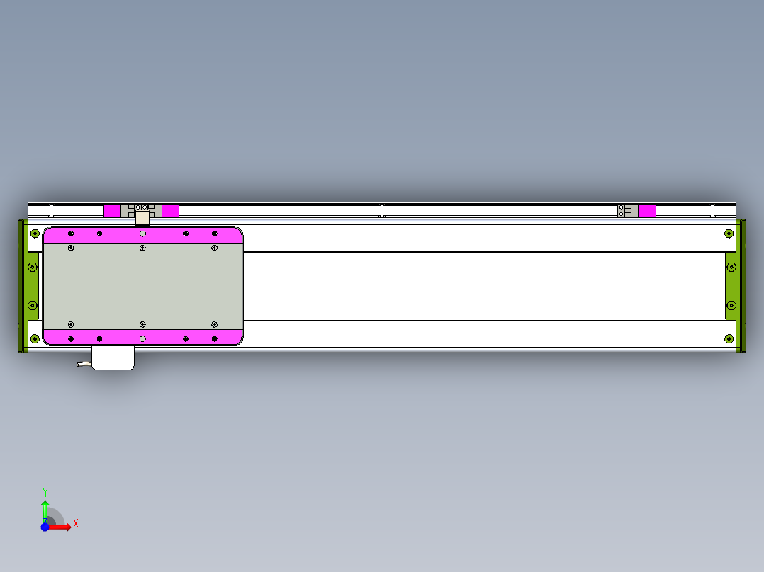 威洛博LC系列3d模型模组LC14S2Y-S500前视图