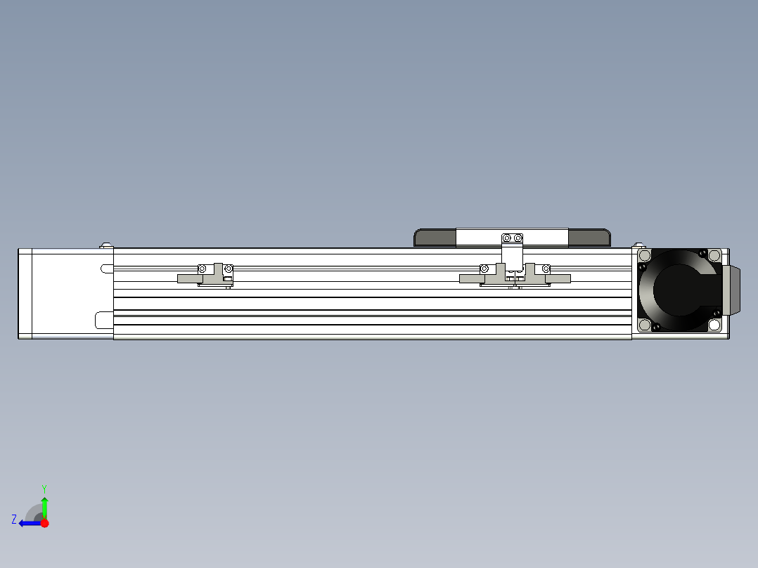 同步带滑台-欧规BC6-L120-S200-R-P40-D3右视图