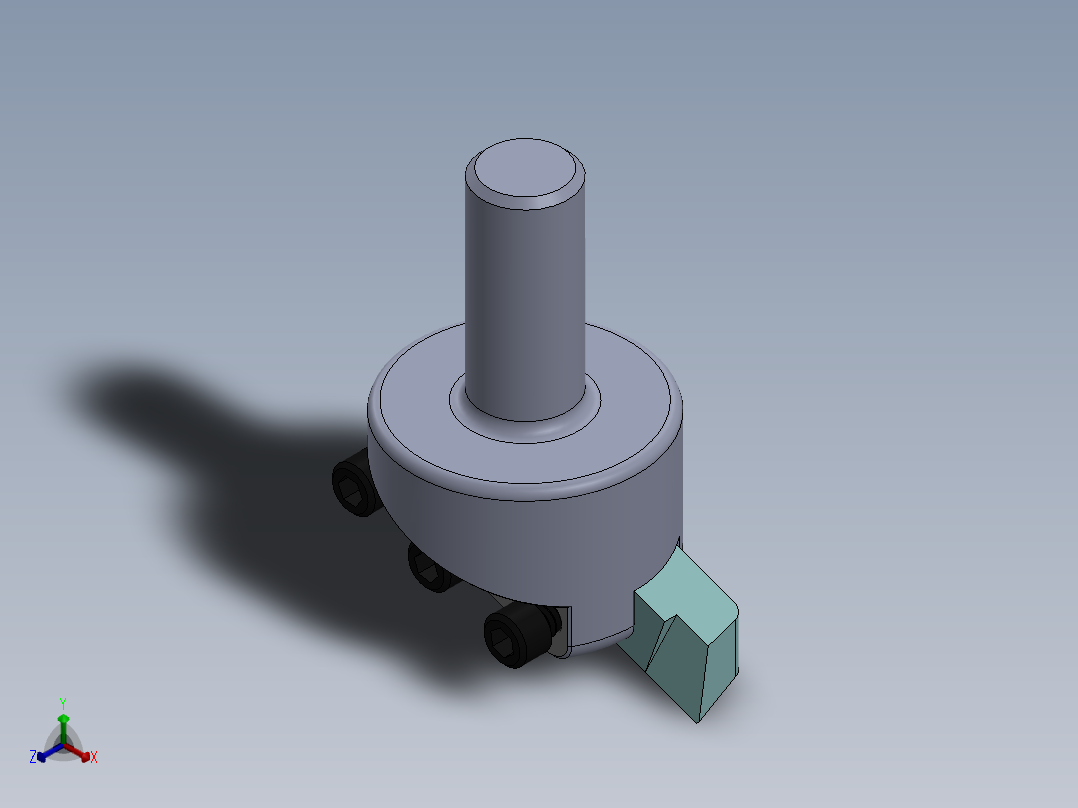 飞刀正等轴测图