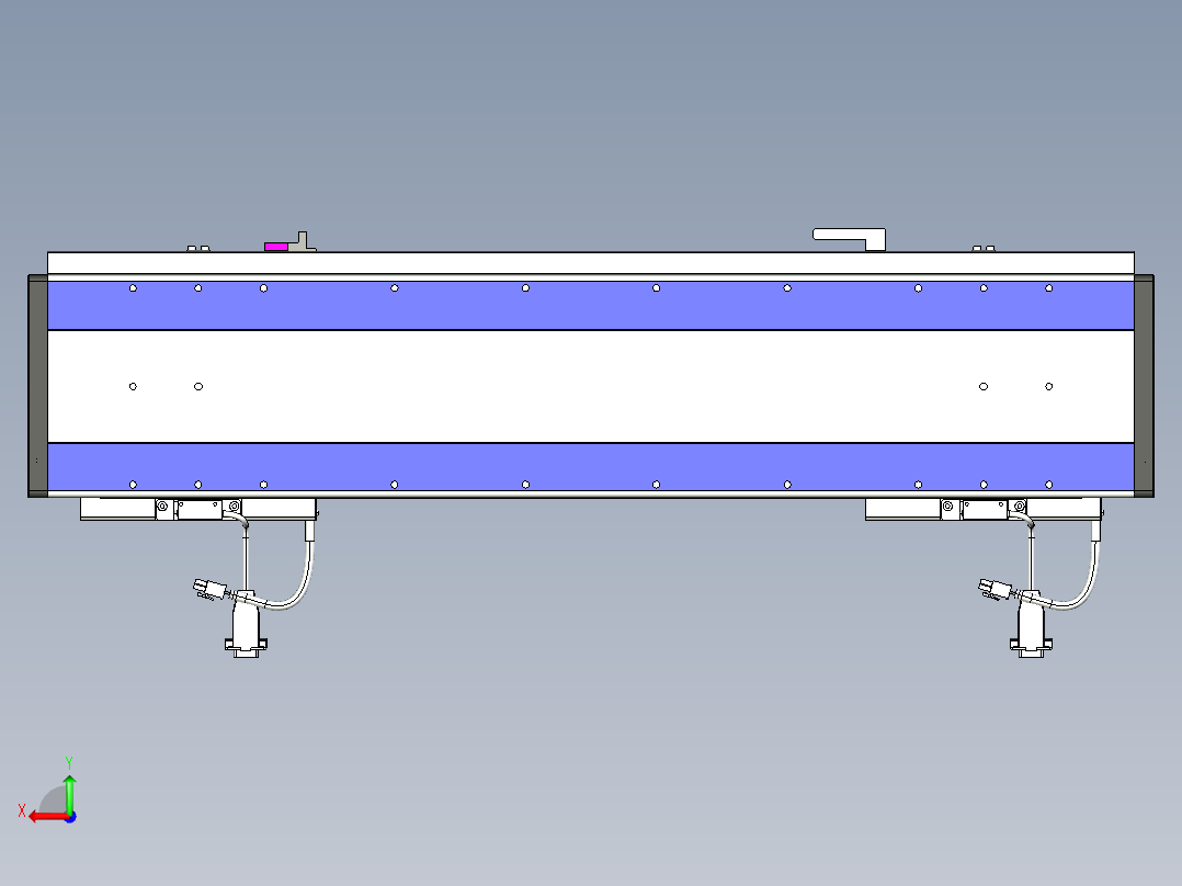 威洛博VL系列3d模型模组2VL17E2Y-S400后视图