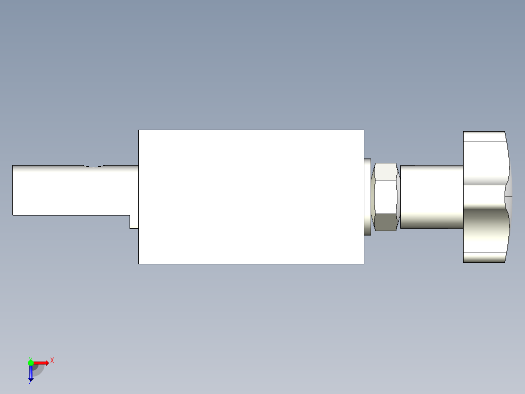 夾具2323-3D多系列多零件图纸模型俯视图