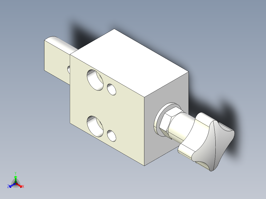 夾具2323-3D多系列多零件图纸模型正等轴测图