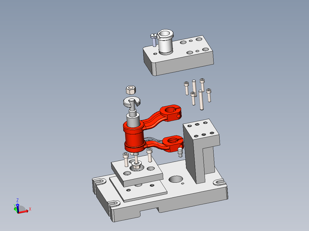 后钢板弹簧吊耳 机械加工工艺规程及钻φ30孔夹具设计【SW夹具三维】====ku