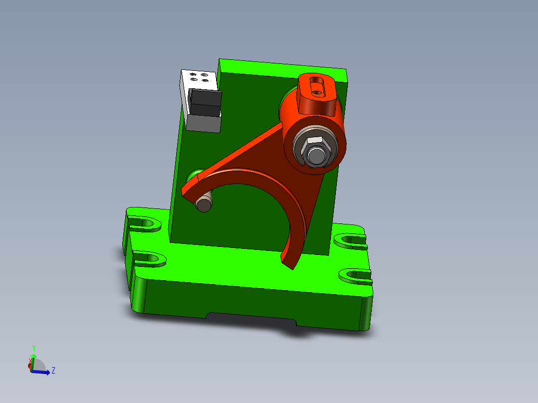 拖拉机变速箱拨叉加工工艺及铣槽夹具设计【含三维SolidWorks】【原创设计】
