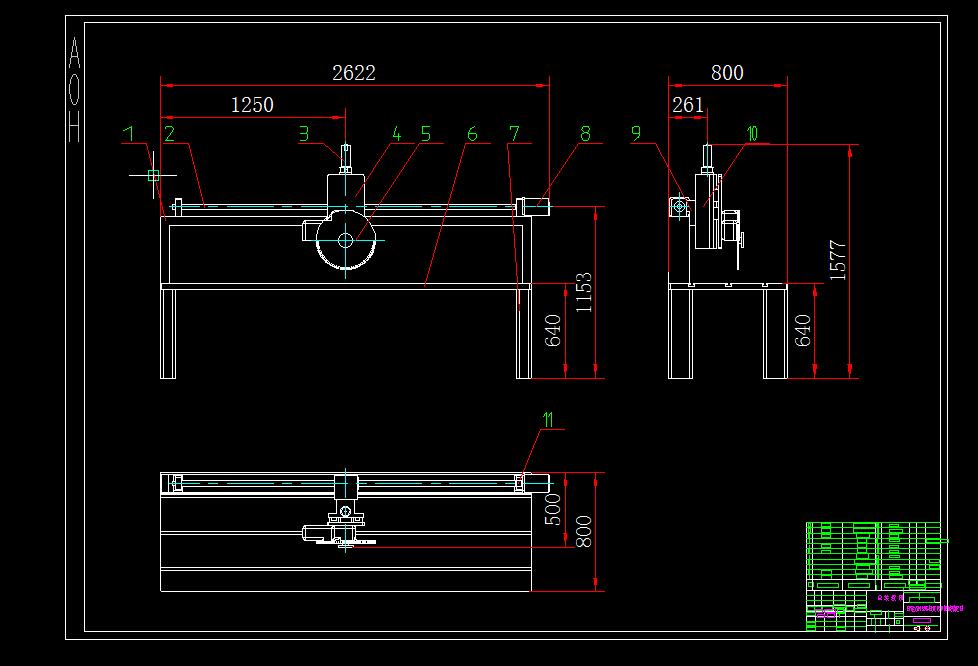 Q284-智能石材切割液压控制系统的设计【三维SolidWorks】