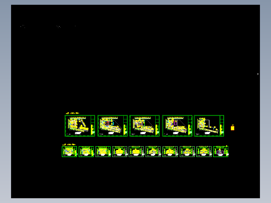 某国际大酒店中央空调设计图