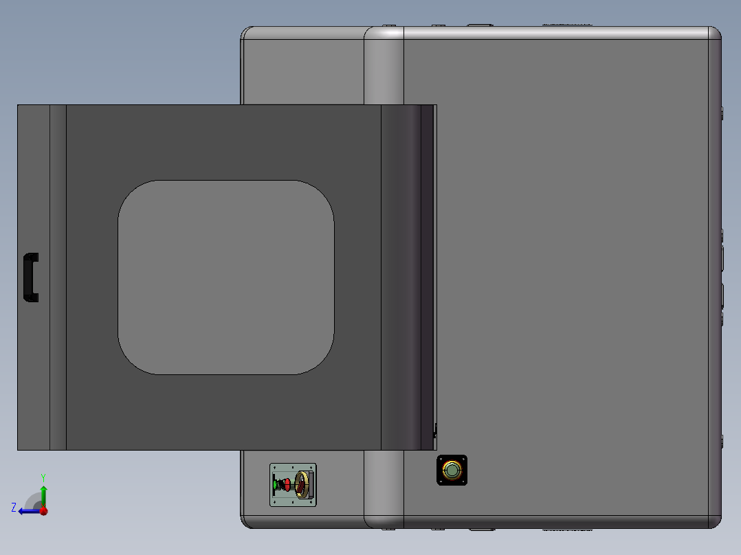 机架组件B右视图